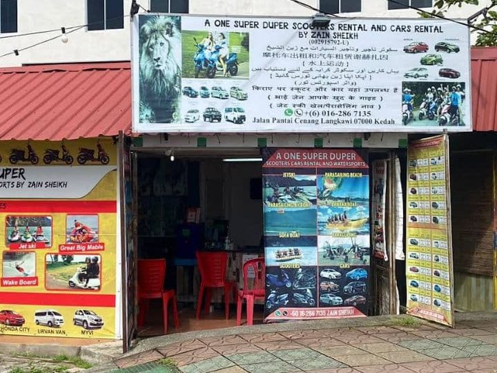 a one super duper scooters cars rental langkawi tours adventure by zain sheikh