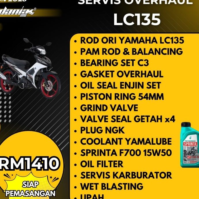 Dania Garage Serdang - Aksesori, Servis, Minyak Hitam, Repair & Tayar Motor 1 dania garage serdang aksesori servis minyak hitam repair tayar motor