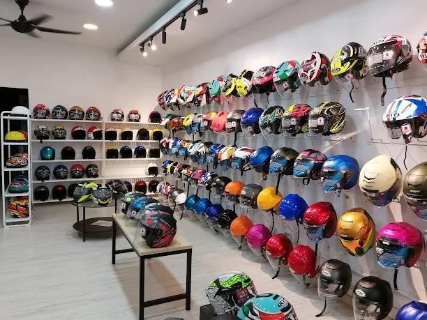 roda kota kajang kedai helmet