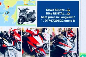 UNCLE B LANGKAWI SCOOTER BIKE RENTAL & MOTOR SEWA