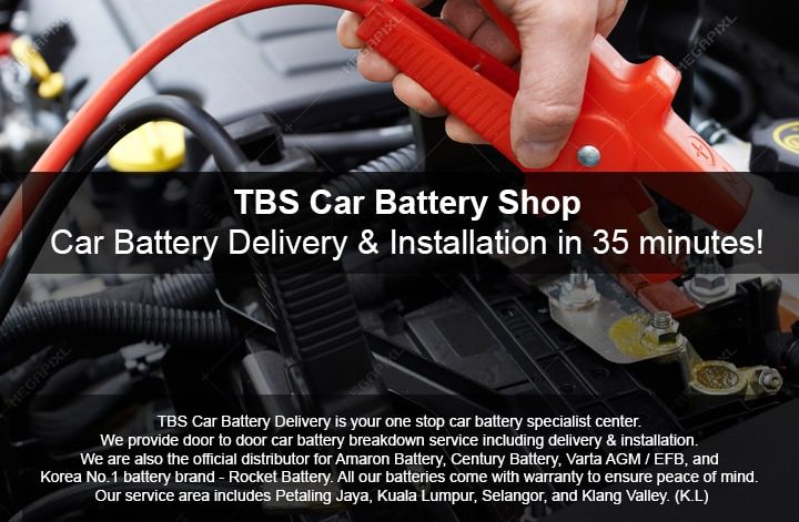 bateri kereta car battery delivery installation starter alternator