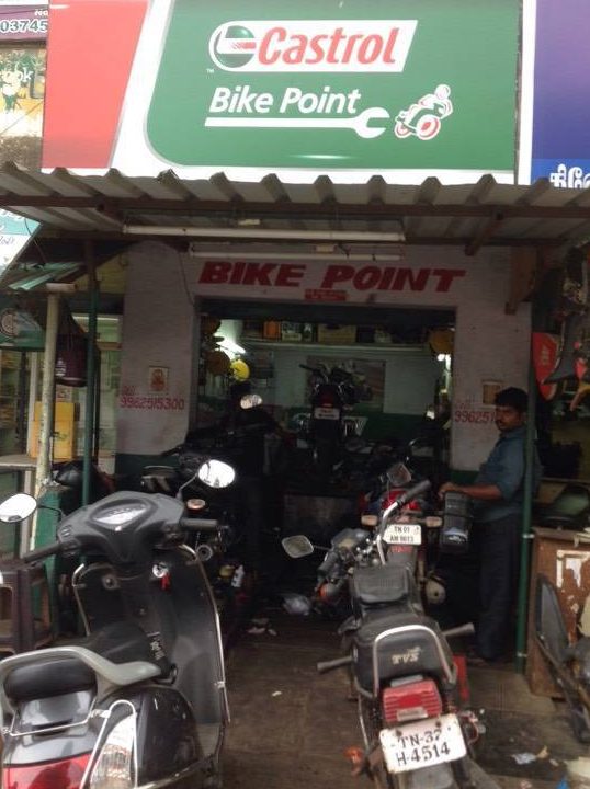 castrol bike point advance motor services company