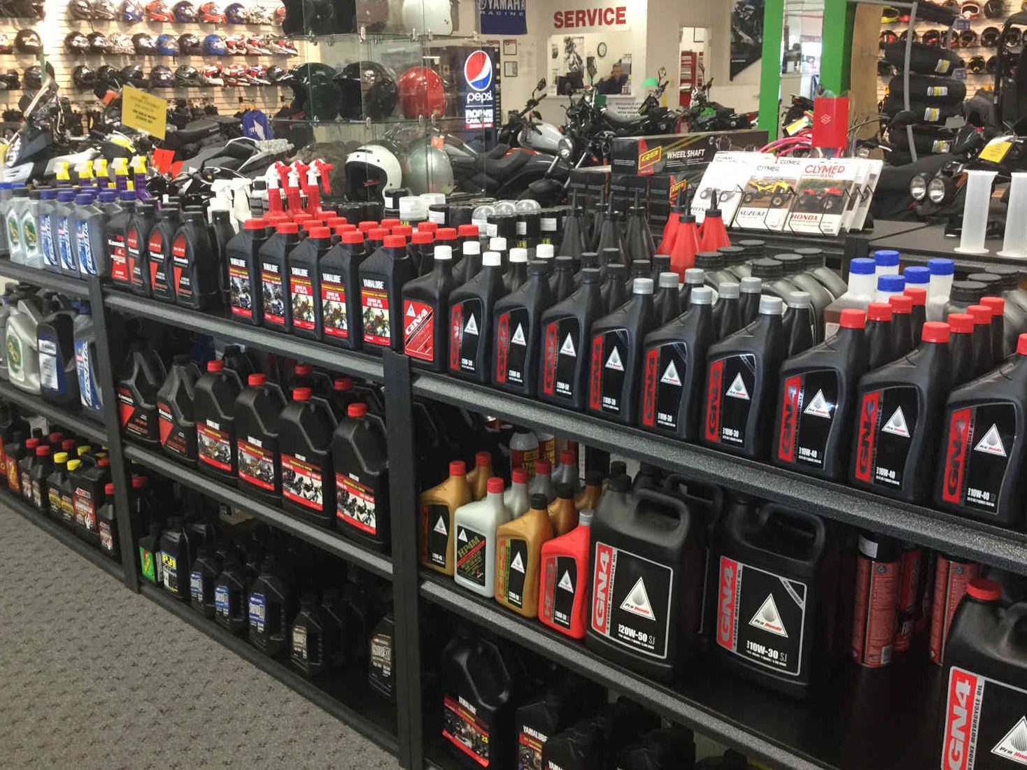 atv and scooter store showroom