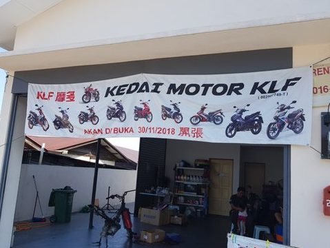kedai motor klf