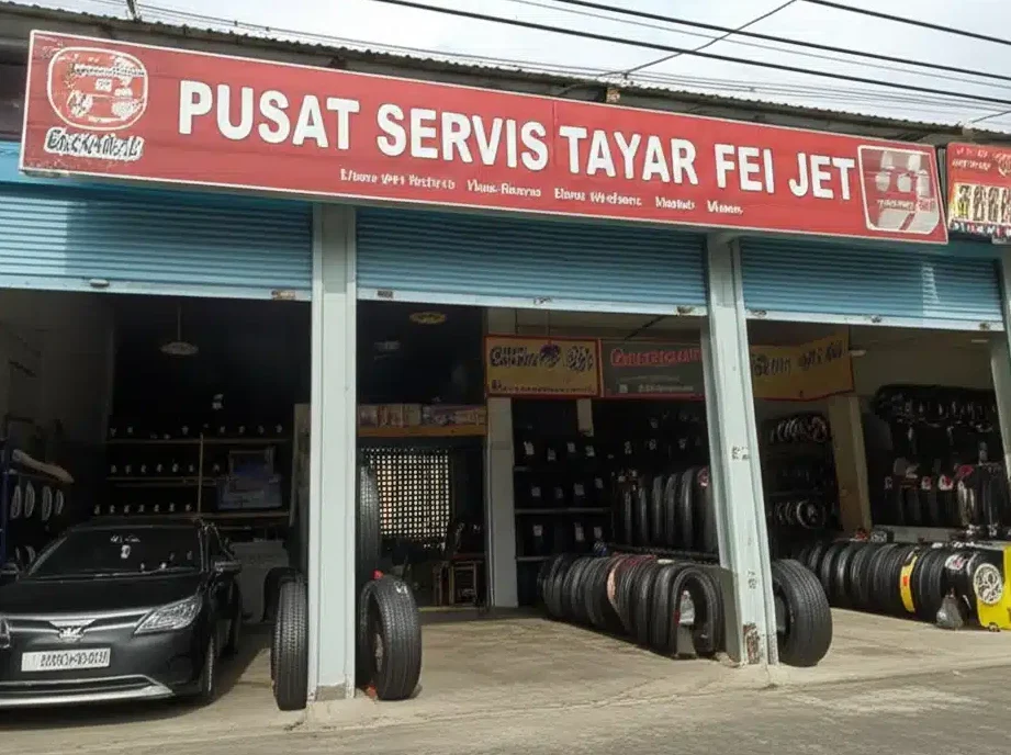 Pusat Servis Tayar Fei Jet 1 pusat servis tayar fei jet